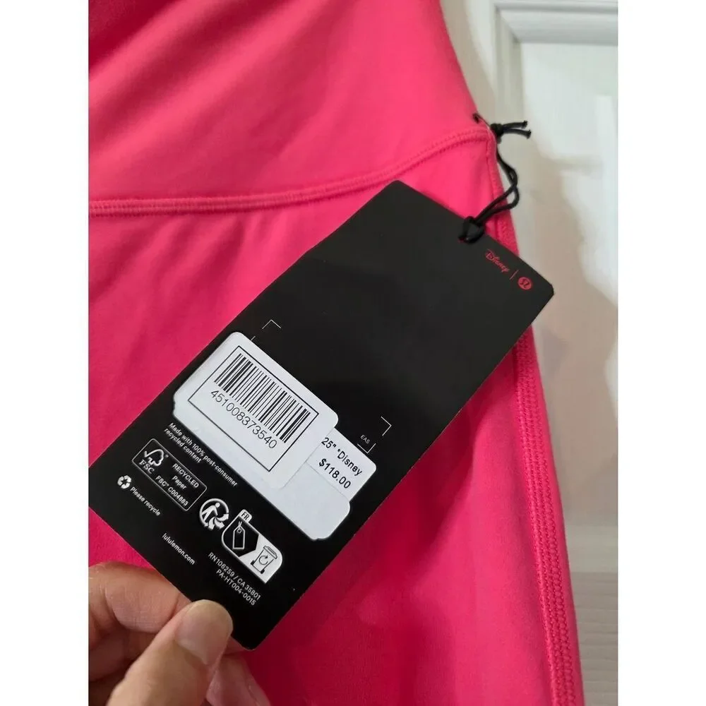 Disney x Lululemon Align High-Rise leggings in the vibrant 